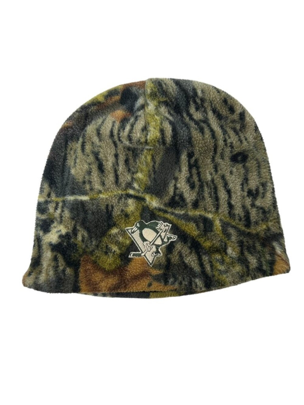 Pittsburgh Penguins Camo Camouflage Reversible Beanie Knit Ski Cap Hat Hockey